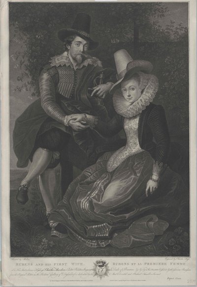 Peter Paul Rubens door Artist Unknown