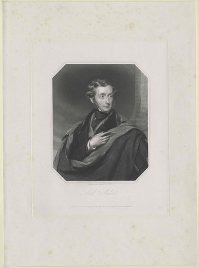 Philip Henry graaf burggraaf Mahon Stanhope door Artist Unknown