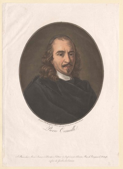 Pierre Corneille door Artist Unknown