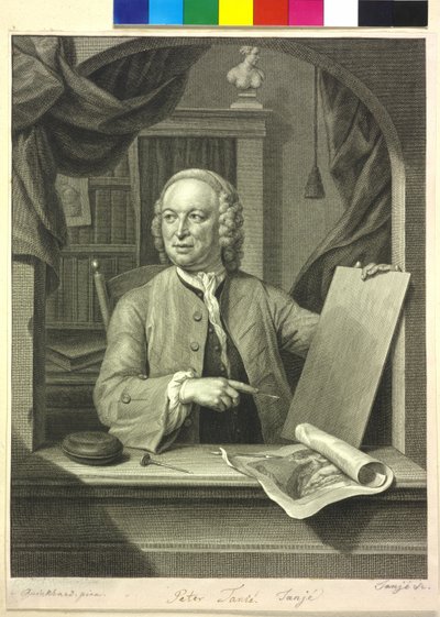 Pieter Tanje door Artist Unknown