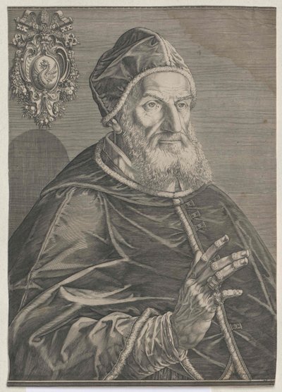 Paus Gregorius XIII door Artist Unknown
