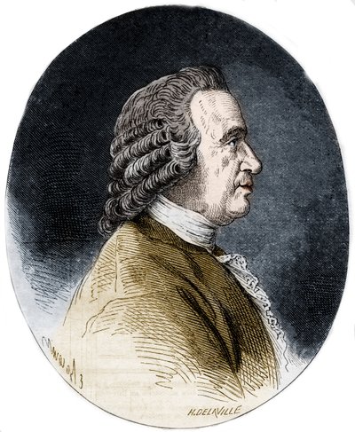 Portret van Louis Jean Marie Daubenton, dit Daubenton, Frans naturalist. door Artist Unknown