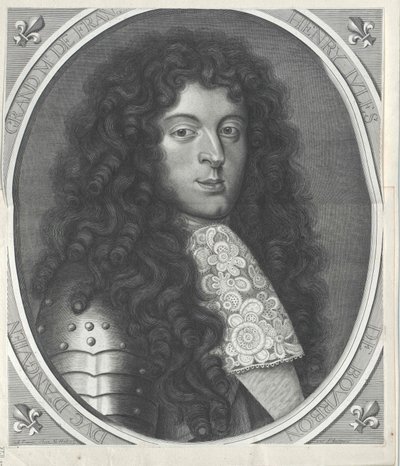 Prins van Condé Hendrik Julius door Artist Unknown
