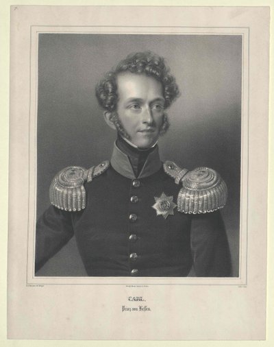 Prins van Hessen en aan de Rijn Karl Wilhelm Ludwig door Artist Unknown