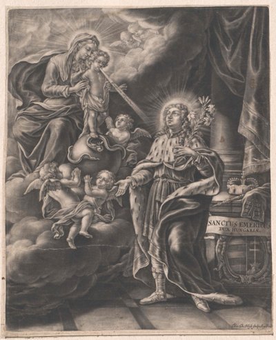 Prins van Hongarije Emmerich door Artist Unknown