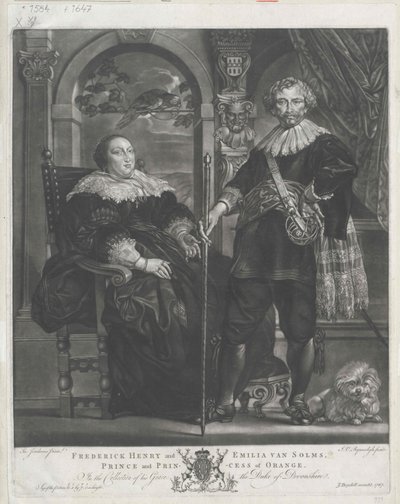 Prins van Oranje Frederik Hendrik door Artist Unknown