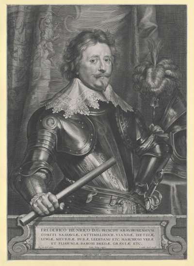 Prins van Oranje Frederik Hendrik door Artist Unknown