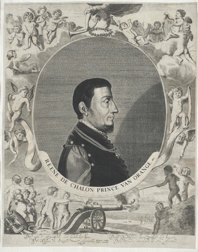 Prins van Oranje Renatus von Chalon door Artist Unknown