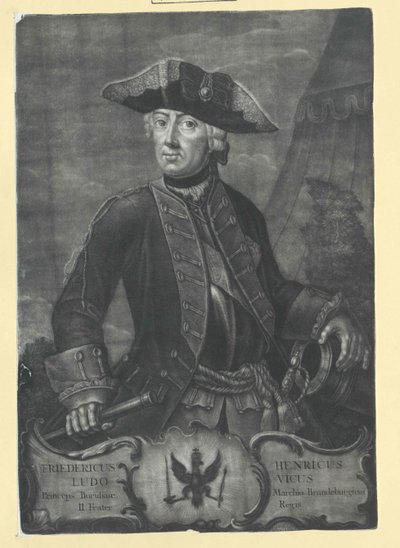 Prins van Pruisisch Hendrik door Artist Unknown