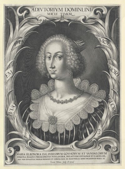 Prinses van Brandenburg Marie Eleonore door Artist Unknown