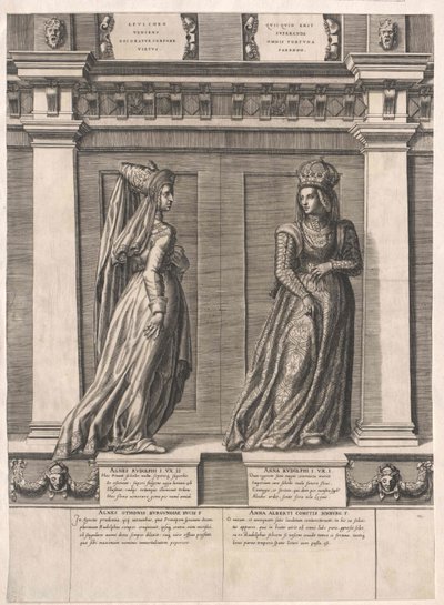 Prinses van Bourgondië Agnes door Artist Unknown