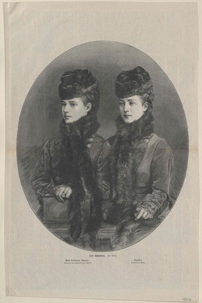 Prinses van Denemarken Alexandra door Artist Unknown