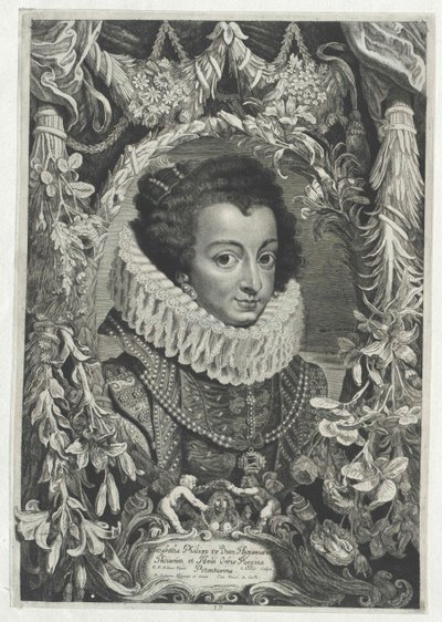 Prinses van Frankrijk Elisabeth door Artist Unknown