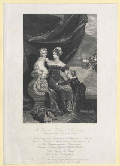 Prinses van Pruisen Charlotte door Artist Unknown