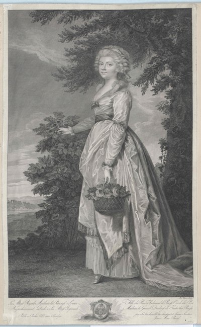 Prinses van Pruisen Louisa door Artist Unknown