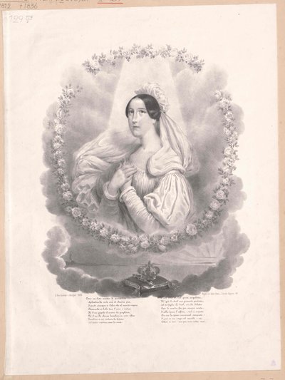 Prinses van Savoye Christine door Artist Unknown