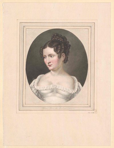 Prinses van Saksen-Hildburghausen, Therese door Artist Unknown