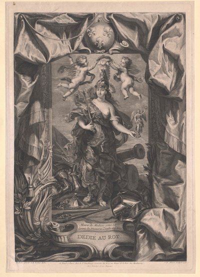 Prinses van Toscane Maria de "Medici door Artist Unknown