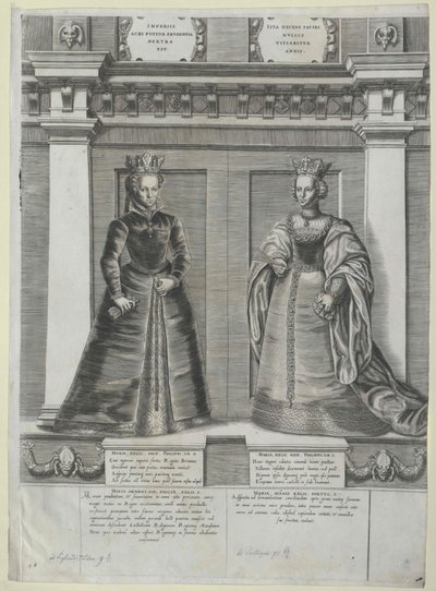 Koningin van Engeland Mary I door Artist Unknown