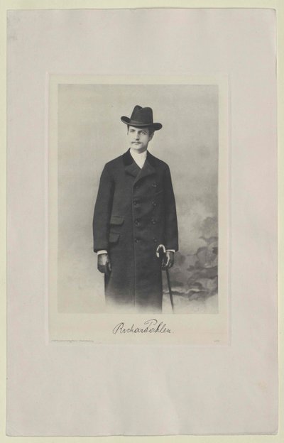 Richard Pahlen door Artist Unknown