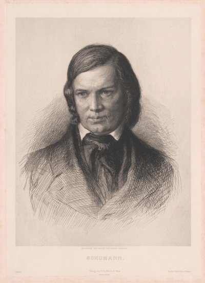 Robert Schumann door Artist Unknown