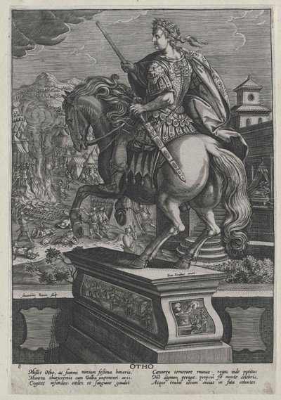 Romeinse keizer Otho door Artist Unknown