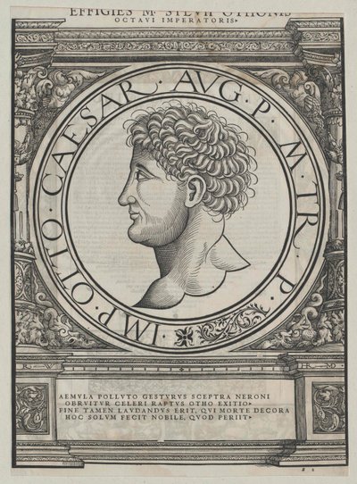 Romeinse keizer Otho door Artist Unknown