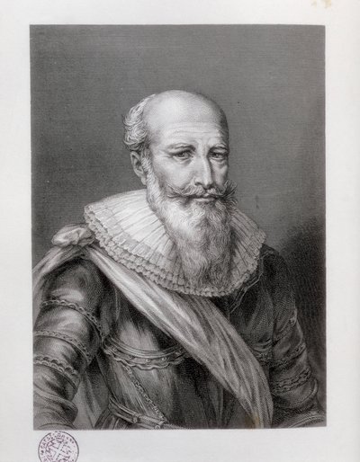SULLY, Maximiliaan van Bethune, hertog van (1560-1641). Engelse staatsman. Ets. SPANJE. CATALONIË. Barcelona. Biblioteca de Catalunya (Nationale Bibliotheek van Catalonië) door Artist Unknown