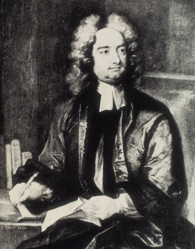 Jonathan Swift (1667-1745). Ierse geestelijke en satirische schrijver. Portret als deken van de St. Patrick