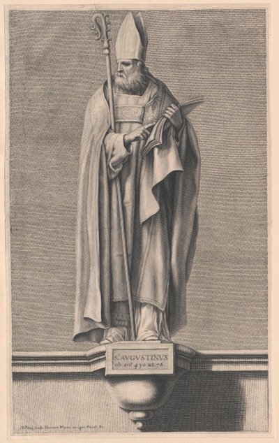 Sint Augustinus van Hippo door Artist Unknown