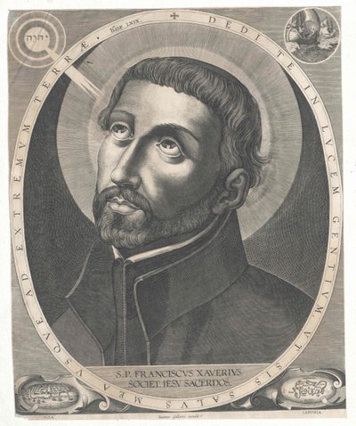 Sint Franz Xavier door Artist Unknown