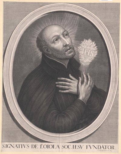 Heilige Ignace van Loyola door Artist Unknown