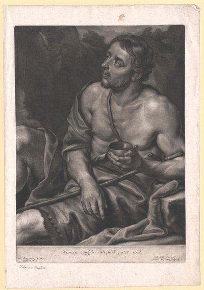 Johannes de Doper door Artist Unknown