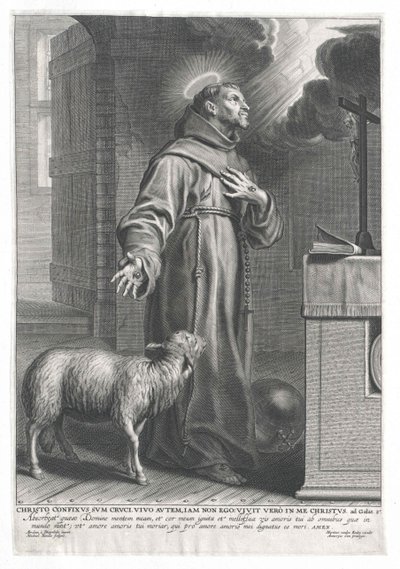 Sint Franciscus van Assisi door Artist Unknown