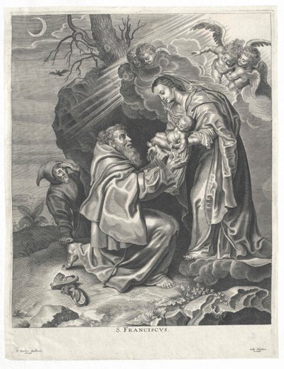 Sint Franciscus van Assisi door Artist Unknown