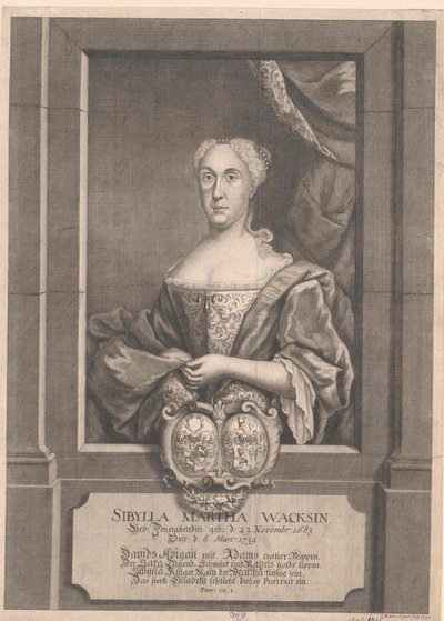 Sibylla Marta einde werk door Artist Unknown