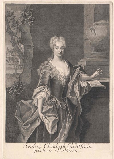 Sophia Elisabeth Huebner door Artist Unknown