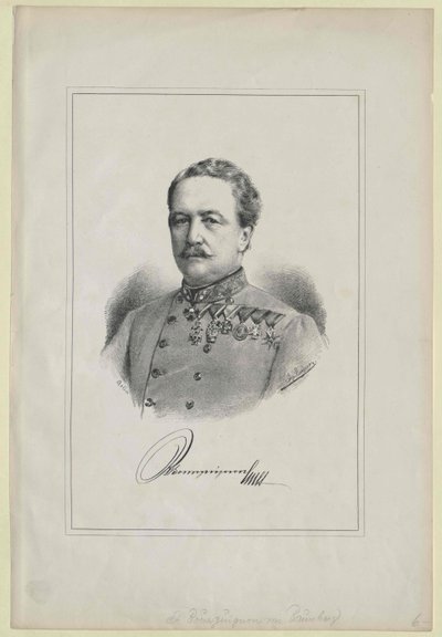 Stanislaus Baron Bourguignon-Baumberg door Artist Unknown