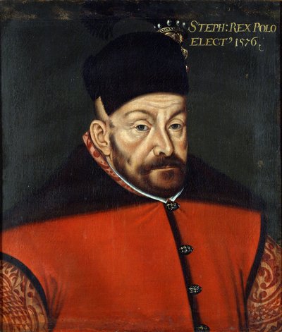 Stephen I Bathory (1533-1586) door Artist Unknown