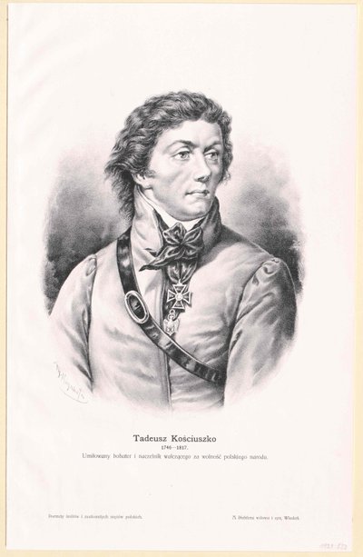 Tadeusz Kosciusko door Artist Unknown