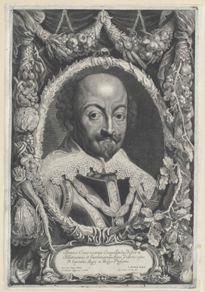 De jonge Johann VIII (druk) door Artist Unknown