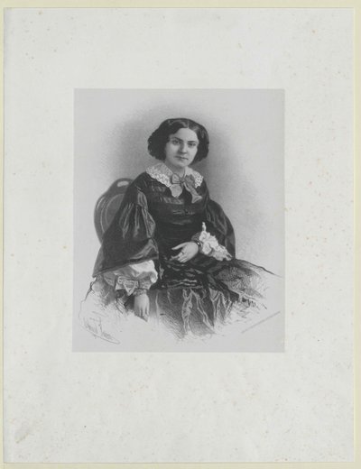 Therese Schaefer door Artist Unknown