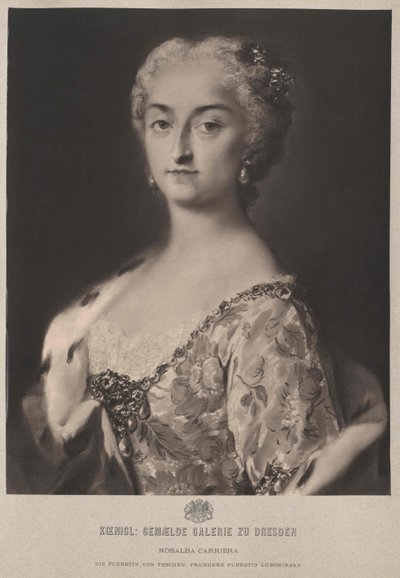 Ursula Catherine Lubomirski door Artist Unknown