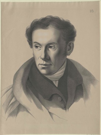 Vasily Andreyevich Zhukovsky door Artist Unknown