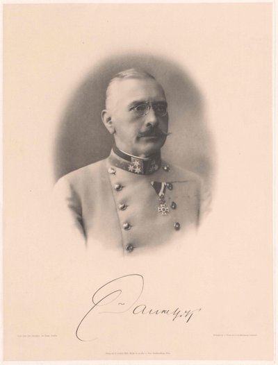 Viktor graaf Dankl von Krasnik door Artist Unknown