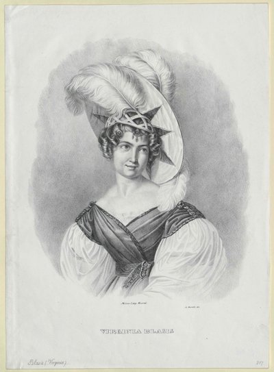 Virginia Blasis door Artist Unknown