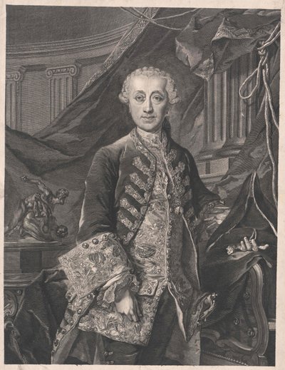 Wenzel Anton prins van Kaunitz-Rietberg door Artist Unknown
