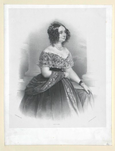 Wilhelmine gravin Colloredo-Mannsfeld door Artist Unknown