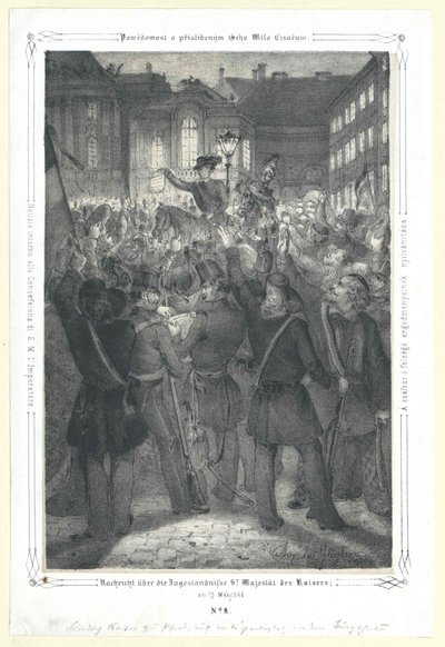 Woord over de concessie van Zijne Majesteit de keizer op 15 mei 1848 door Artist Unknown