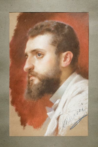 Portret van Vittorio Guaccimanni, Arturo Moradei door Arturo Moradei